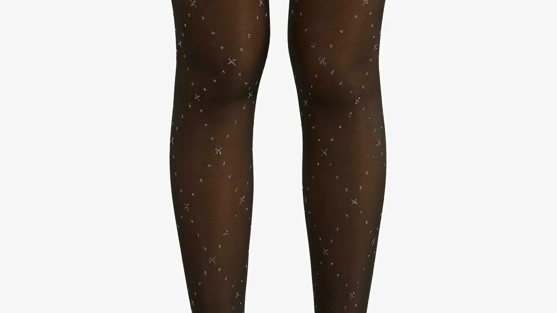 Medias black glitter outline, de Tezenis