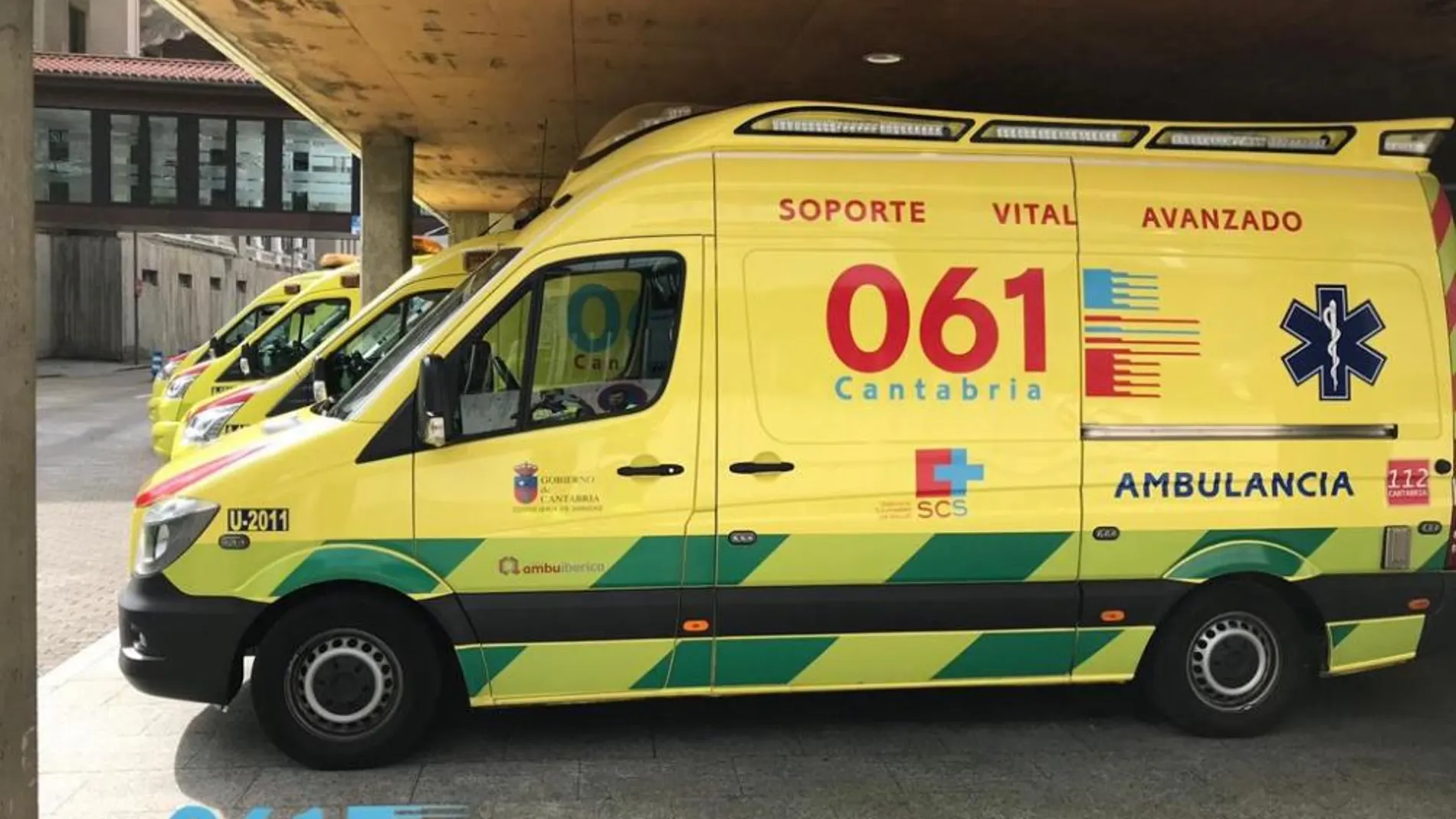 Ambulancia del 112 de Santander