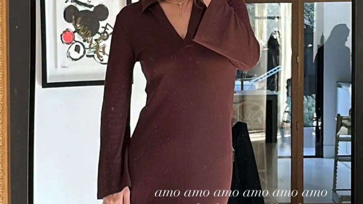 María Pombo con vestido de lo más sexy.