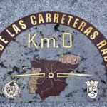 Kilómetro cero en la Puerta del Sol