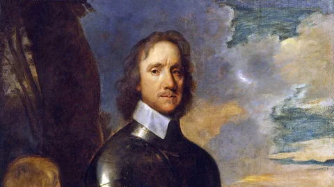 Oliver Cromwell, en un retrato de Robert Walker