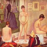 Imagen de "Les poseuses, ensemble", de Seurat, la pieza más cara de la subasta