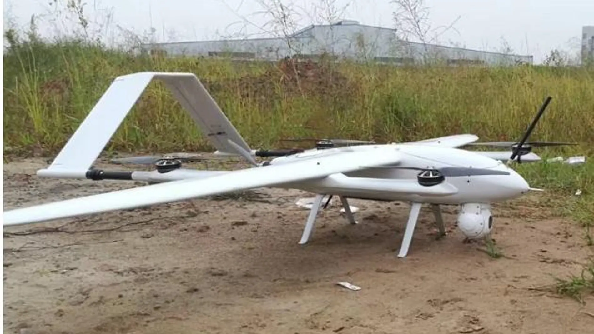 Uno de los drones que utilizaría el Frente Polisario (Ecsaharaui)