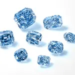 De Beers Exceptional Blue Collection.