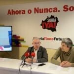 Ángel Ceña y Toño Palomar valoran los Presupuestos de Castilla y León