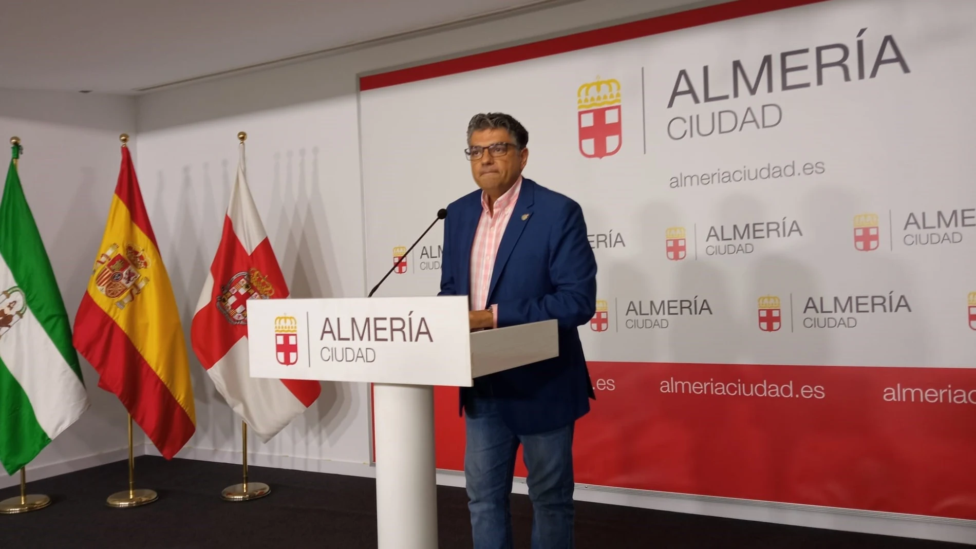 El hasta ahora portavoz de Cs en el Ayuntamiento de Almería, Miguel Cazorla. EUROPA PRESS