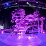 La localidad madrileña de Torrejón de Ardoz acoge por primera vez en España el Festival Internacional de Esculturas de Hielo.