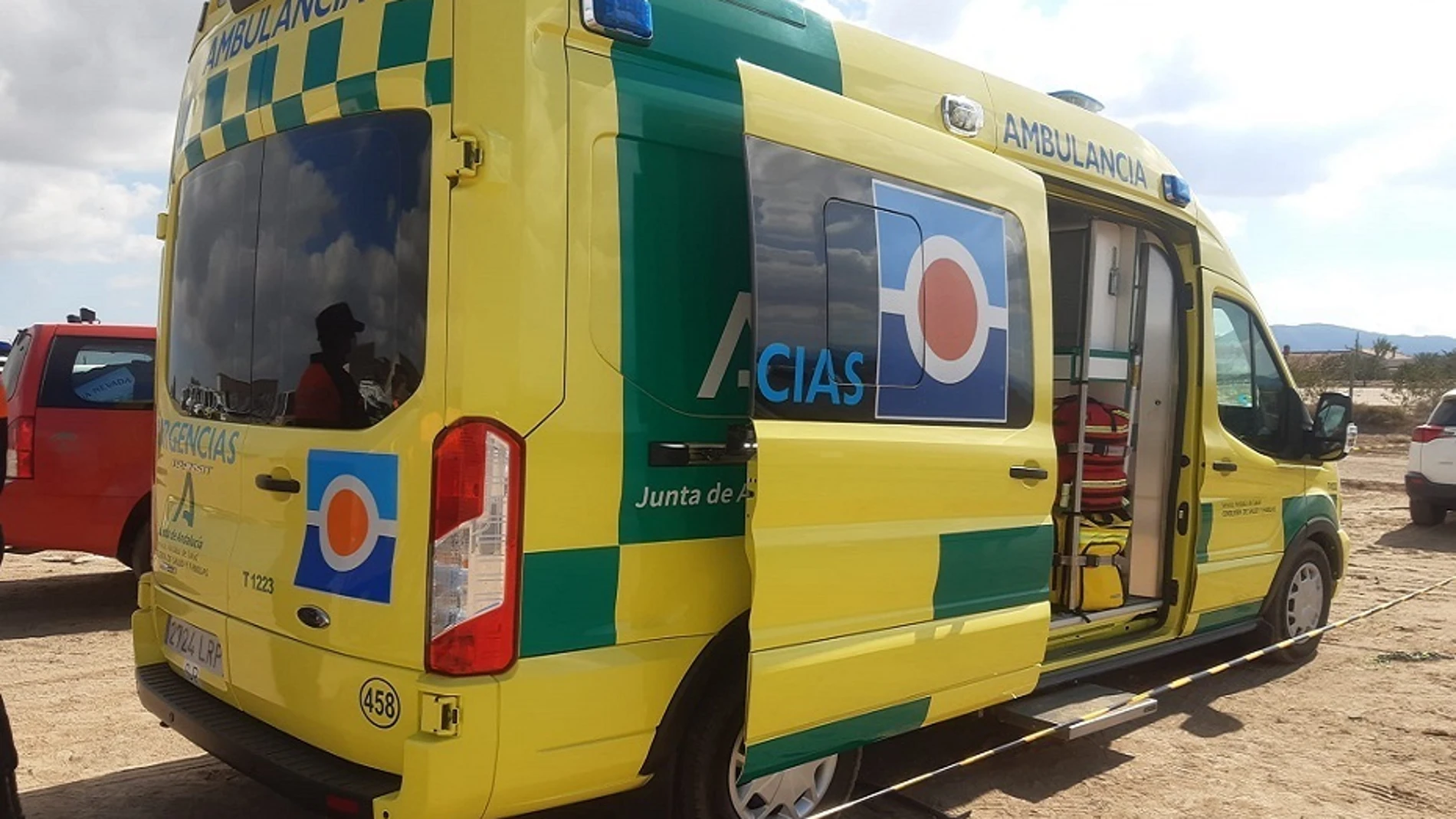 Ambulancia en una intervención112 ANDALUCÍA(Foto de ARCHIVO)05/12/2021