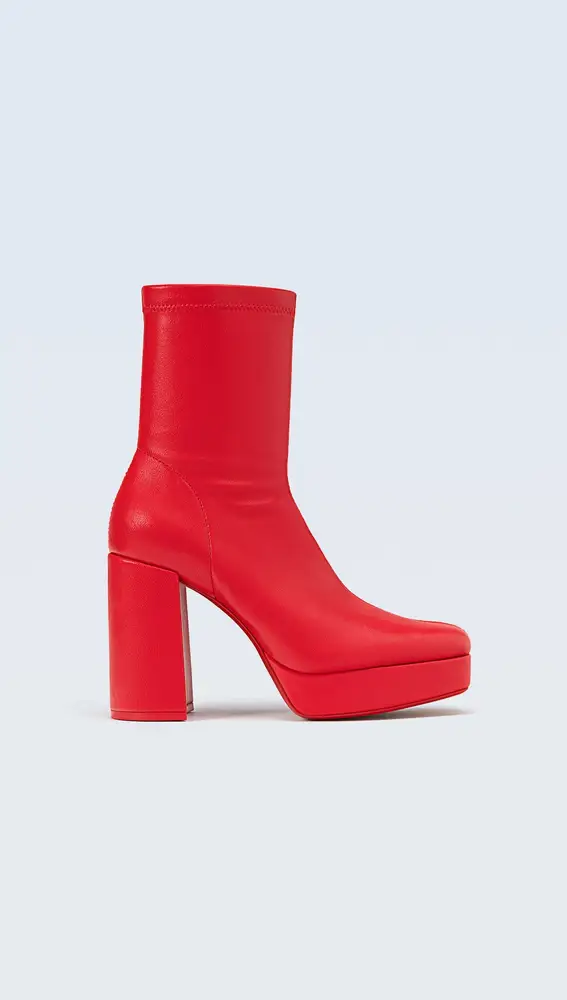 Botines plataforma ajustados