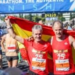 Abel Antón y Martín Fiz reeditan su pulso de 1997 en el Maratón de Atenas 2022