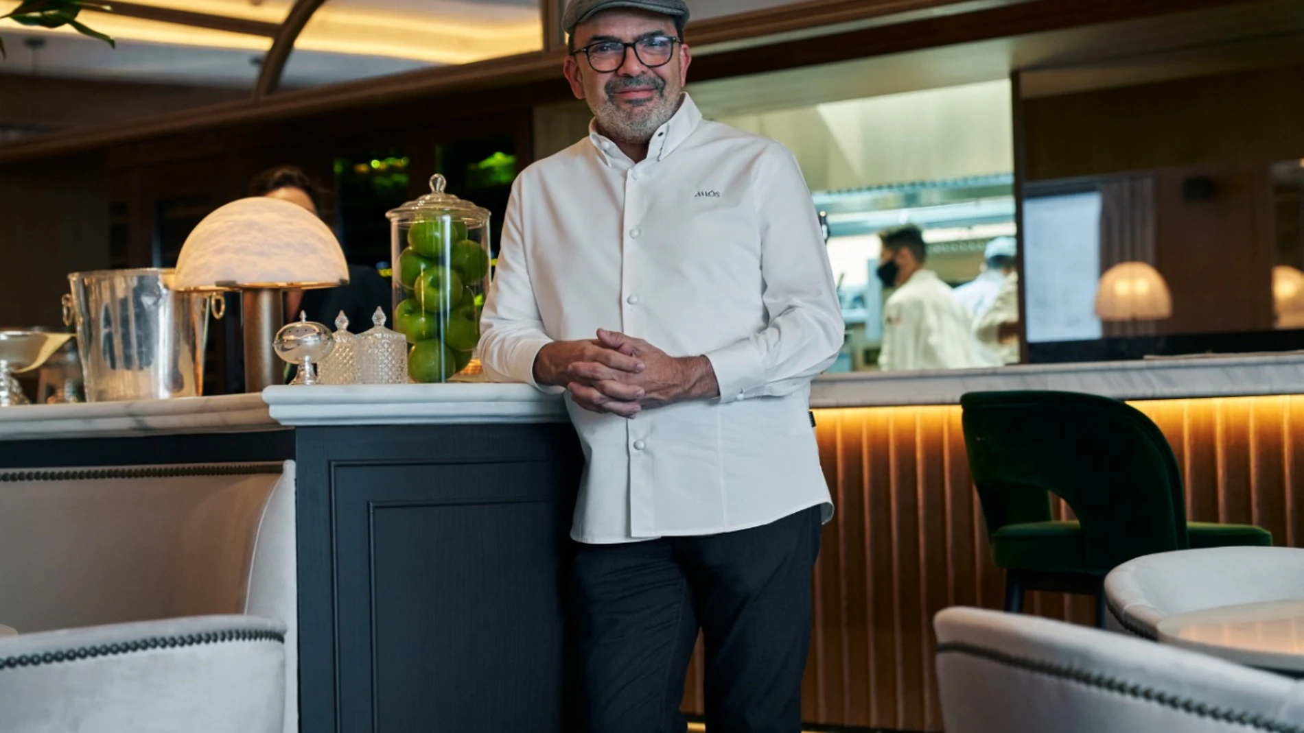 El cocinero en Amós, situado en el Rosewood Villa Magna de Madrid