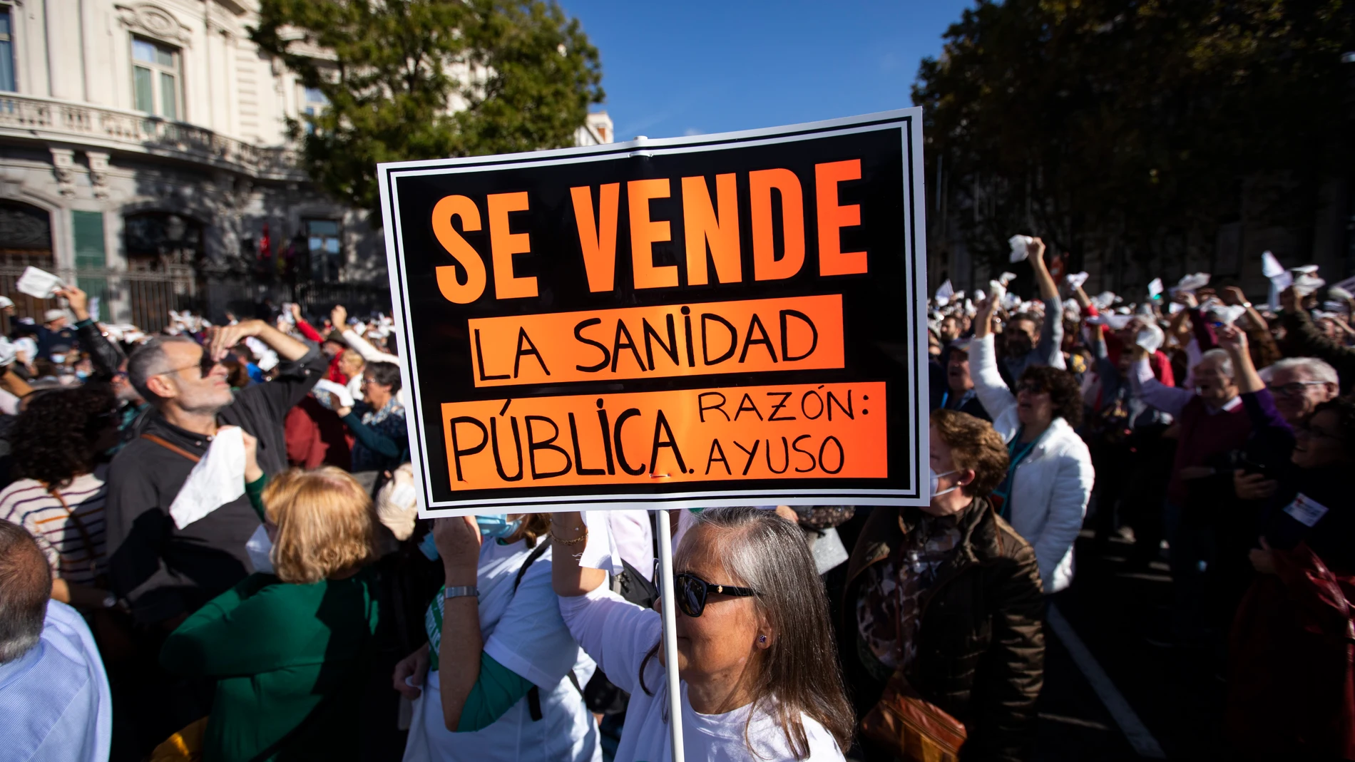 Manifestación de ayer en Madrid