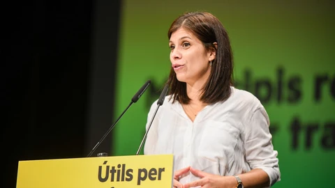 La secretaria general adjunta y portavoz de Esquerra Republicana, Marta Vilalta.ERC
