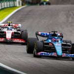 Fernando Alonso, en el Gran Premio de Sao Paulo