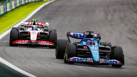 Fernando Alonso, en el Gran Premio de Sao Paulo