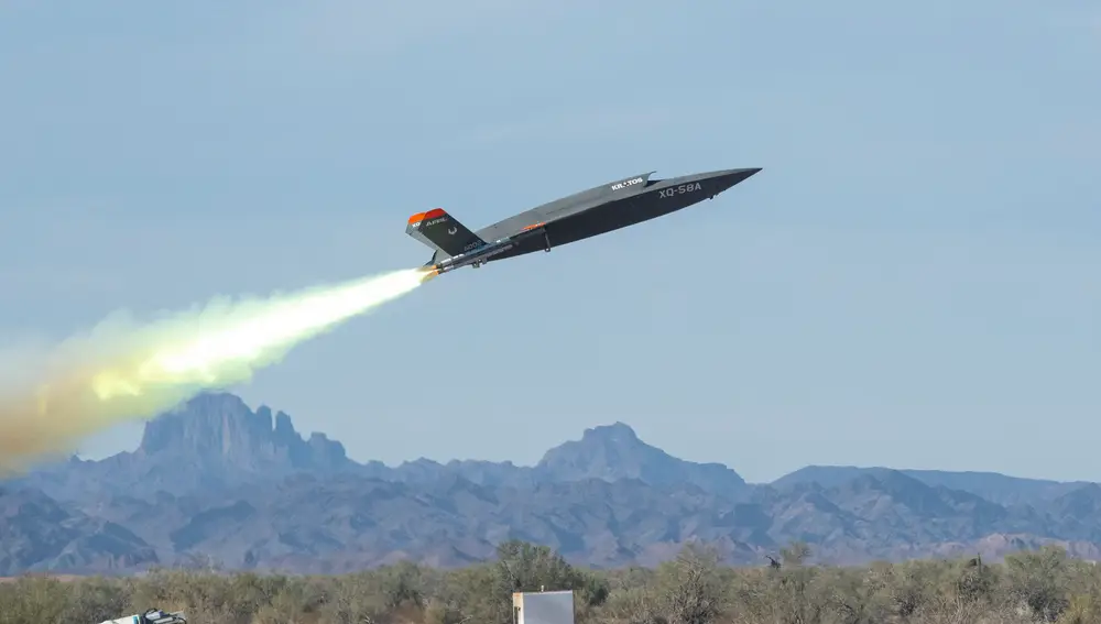 XQ-58A Valkerie lanzado desde Yuma, en Arizona