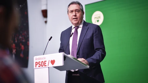 El secretario general del PSOE-A, Juan Espadas