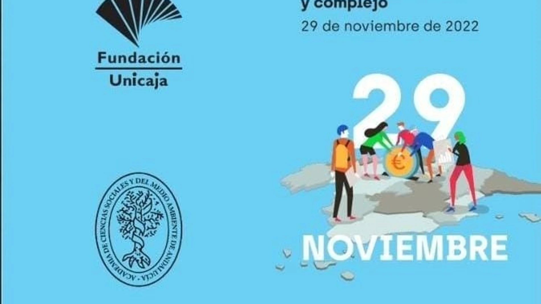 El encuentro tendrá lugar el 29 de noviembre en el salón de actos de Unicaja, en Málaga