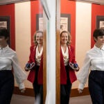 Isabel Rodríguez y Nadia Calviño durante la rueda de prensa posterior al Consejo de Ministros