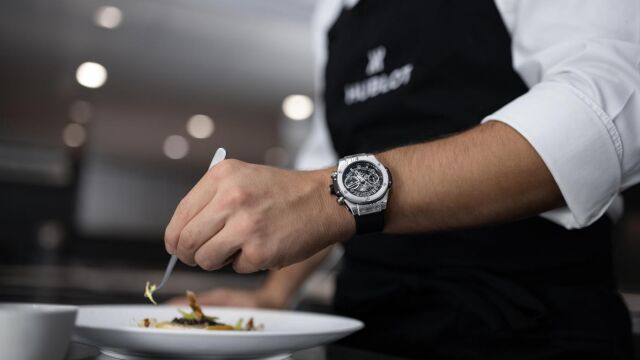 Un reloj inspirado en la alta cocina.