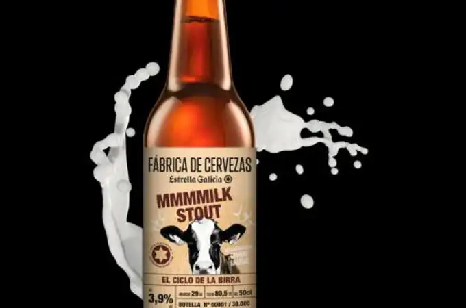 Así es la sorprendente cerveza española con leche