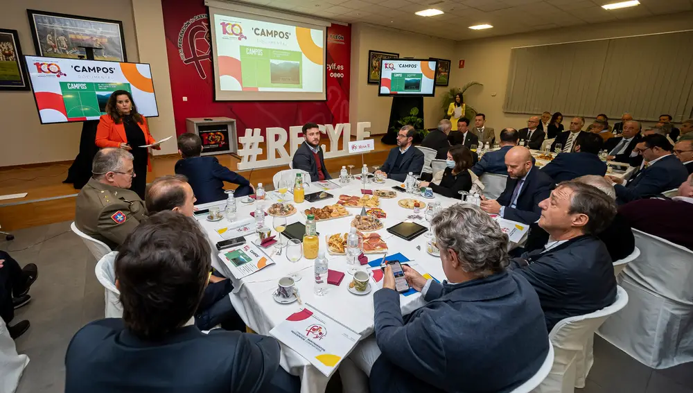 Presentación del Centenario de la Real Federación de Castilla y León de Fútbol
