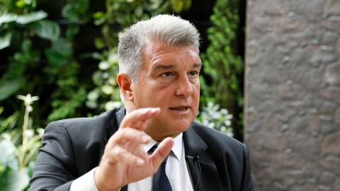 Joan Laporta, presidente del Barça