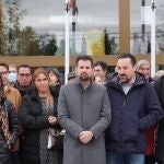 El secretario general del PSOECyL, Luis Tudanca, y varios procuradores apoyan la concentración en defensa del hospital comarcal de Medina del Campo