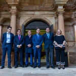 El consejero de Economía y Hacienda y portavoz, Carlos Fernández Carriedo, participa en la celebración del 20 aniversario de Soria Futuro