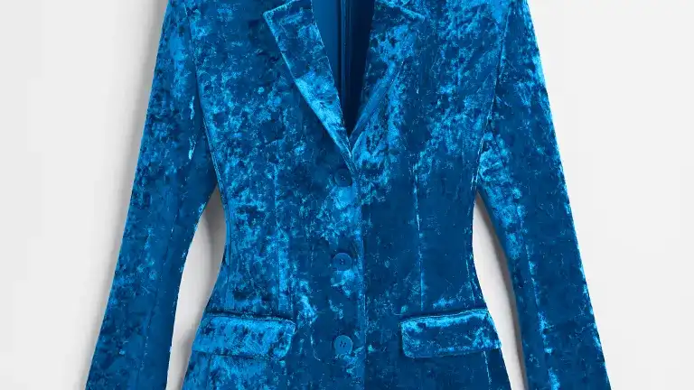 Blazer terciopelo.