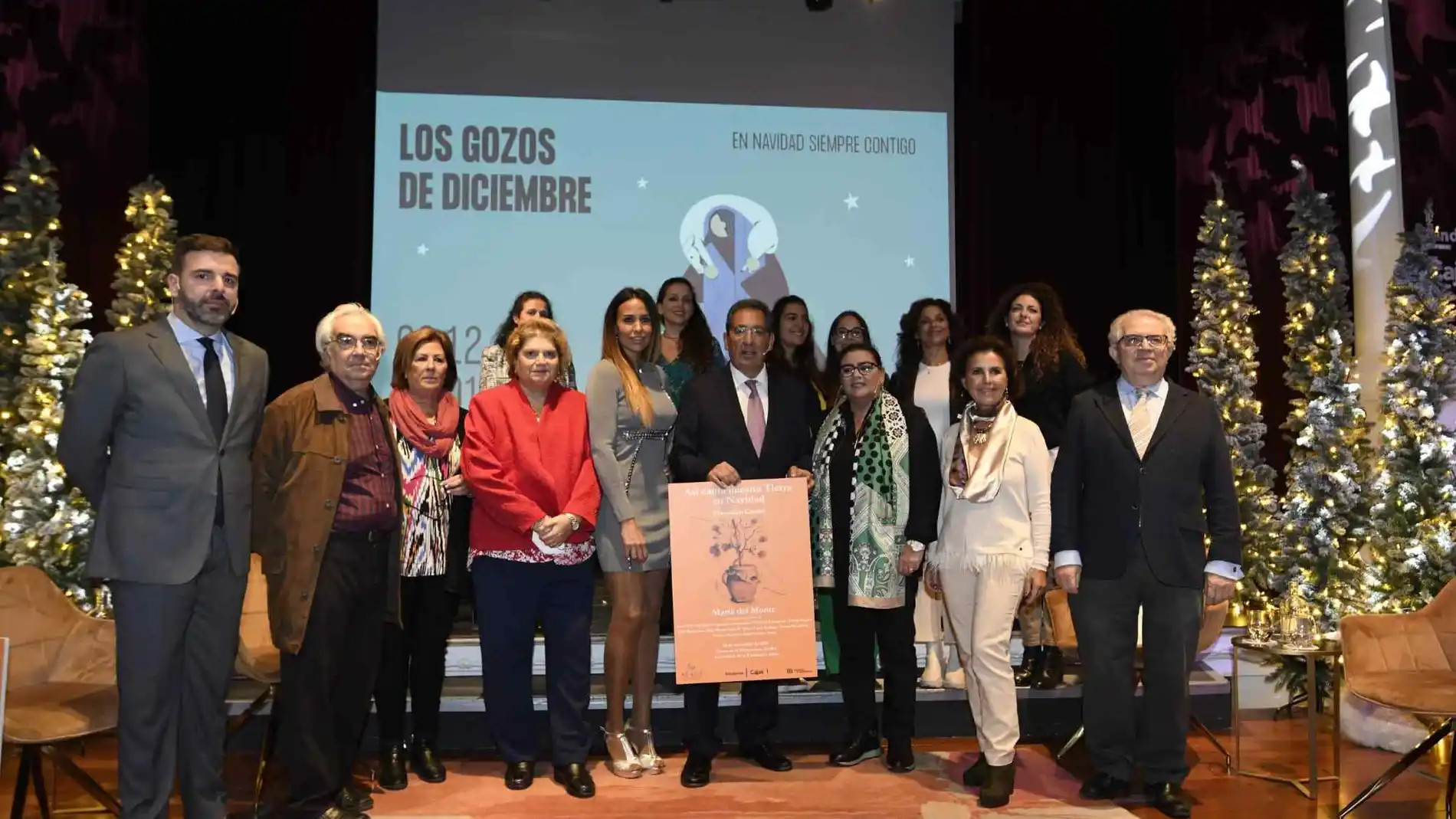 Presentación de la programación de los «Gozos de diciembre», en la sede sevillana de la Fundación Cajasol