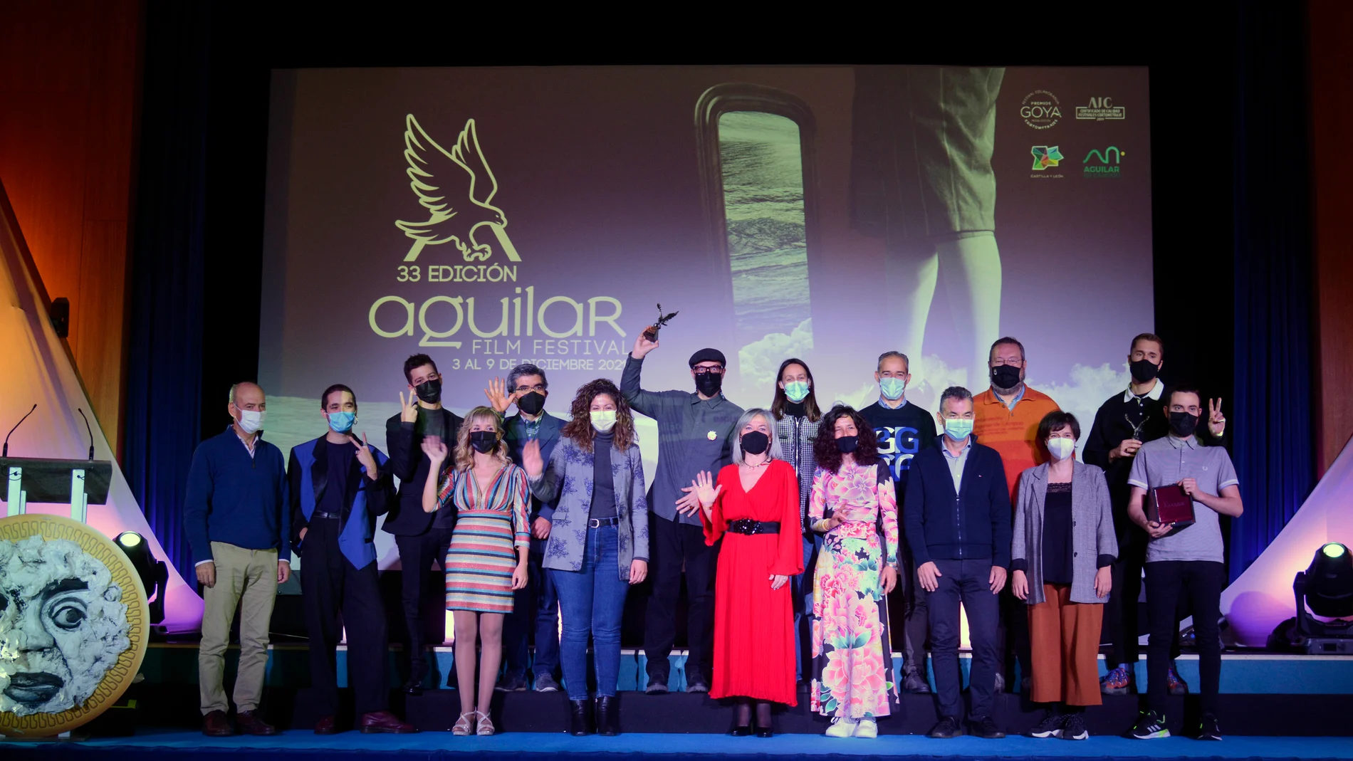 Galardonados en el Aguilar Film Festival en la anterior edición