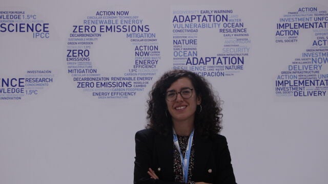 Julia López en la COP-27 de Sharm el-Sheij (Egipto)