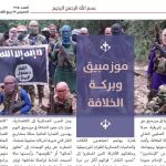 Fotografía que encabeza el editorial del semanario del Estado Islámico