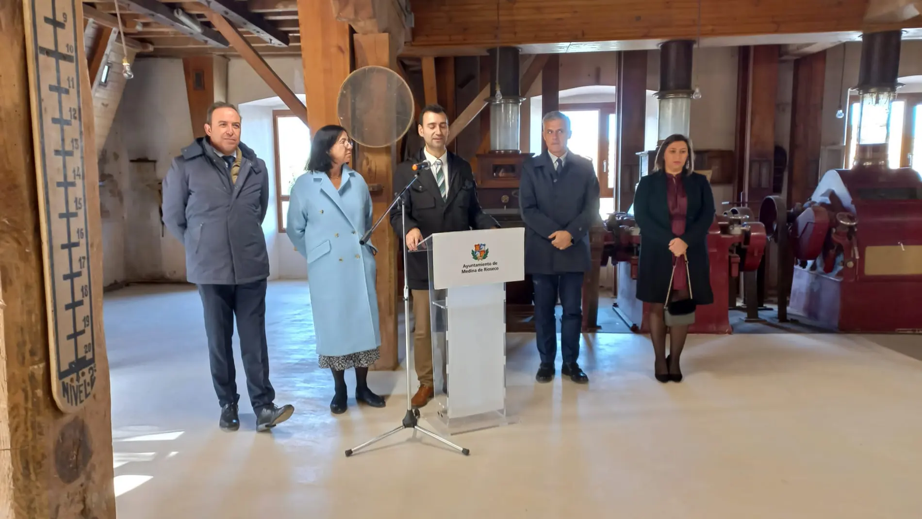 Inauguración de la rehabilitación de la Fábrica de Harinas San Antonio de Medina de Rioseco