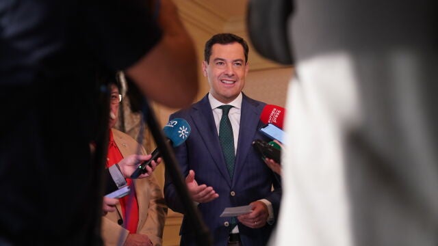 El presidente de la Junta de Andalucía, Juanma Moreno. EFE/ JUNTA DE ANDALUCÍA