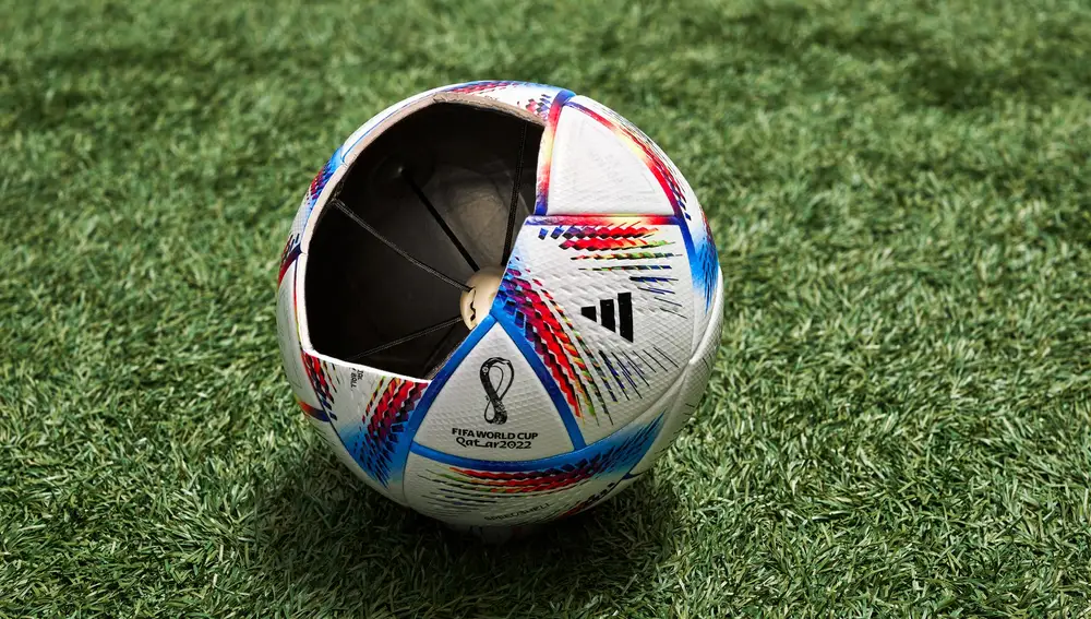 Sensor de movimiento en el balón de la copa del mundo.