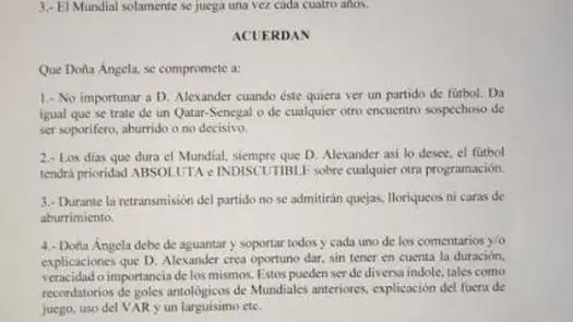 El acuerdo legal publicado en redes