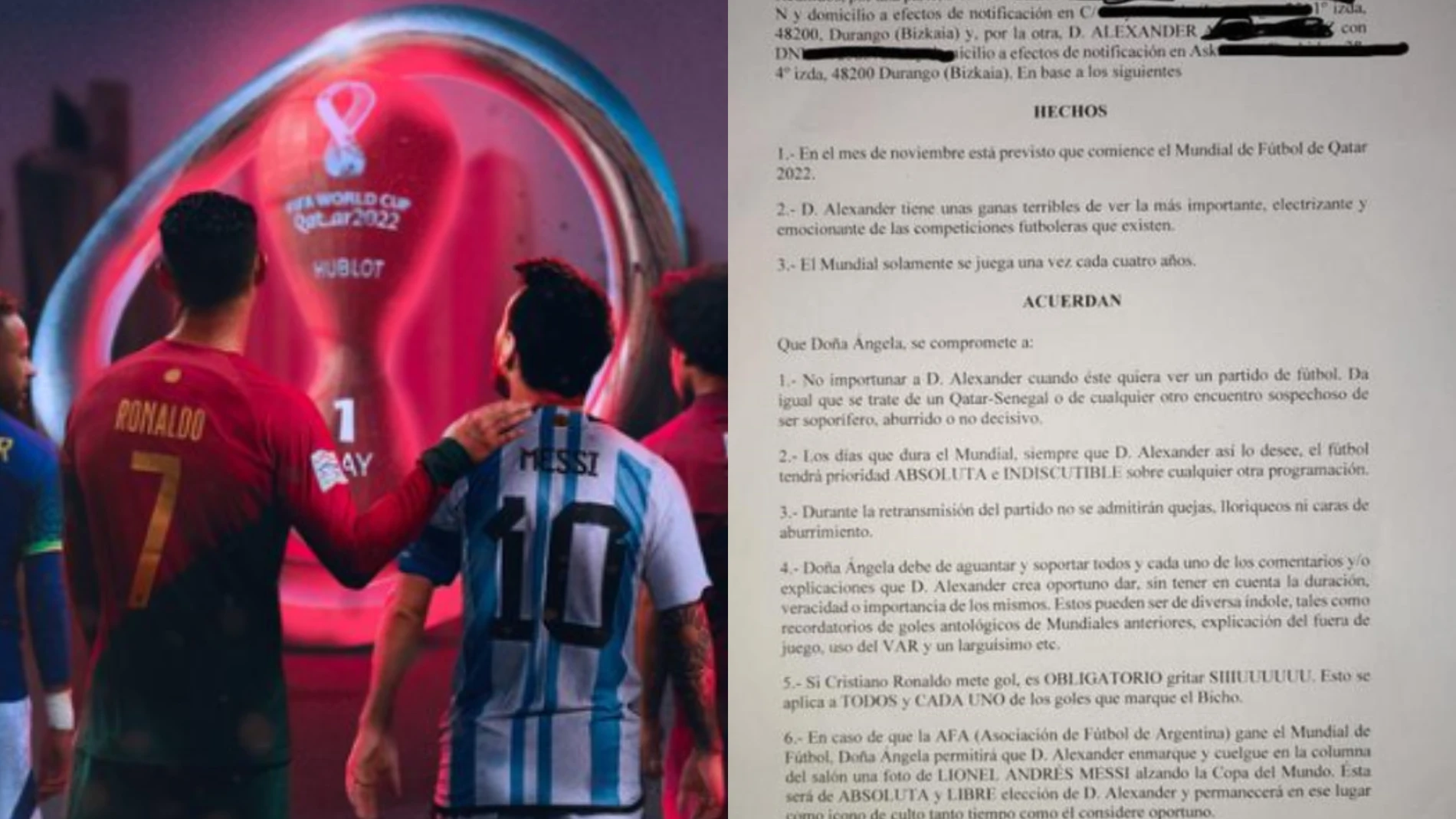 El acuerdo firmado por una pareja argentina que ha dado la vuelta al mundo