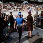 Fernando Alonso, en el Gran Premio de Abu Dhabi