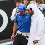 Fernando Alonso no ha podido terminar el Gran Premio de Abu Dhabi de F1