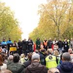 Celebración del Día Mundial en Recuerdo de las Víctimas de Accidentes de Tráfico, con una marcha motera desde la Feria de Valladolid a la Acera de Recoletos