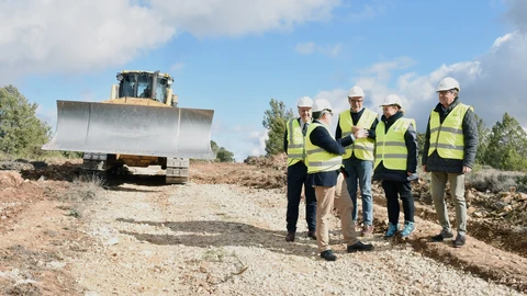 La Junta acondiciona 43,13 kilómetros de caminos agrícolas en Arcos de Jalón (Soria)