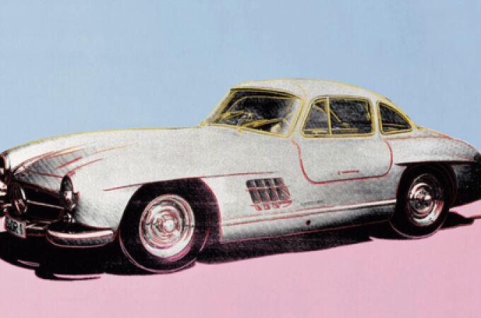 El coche real de la pintura de Warhol fue descubierto recientemente.