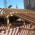 Trabajos de reforma en tejados e iglesias de la provincia de Burgos