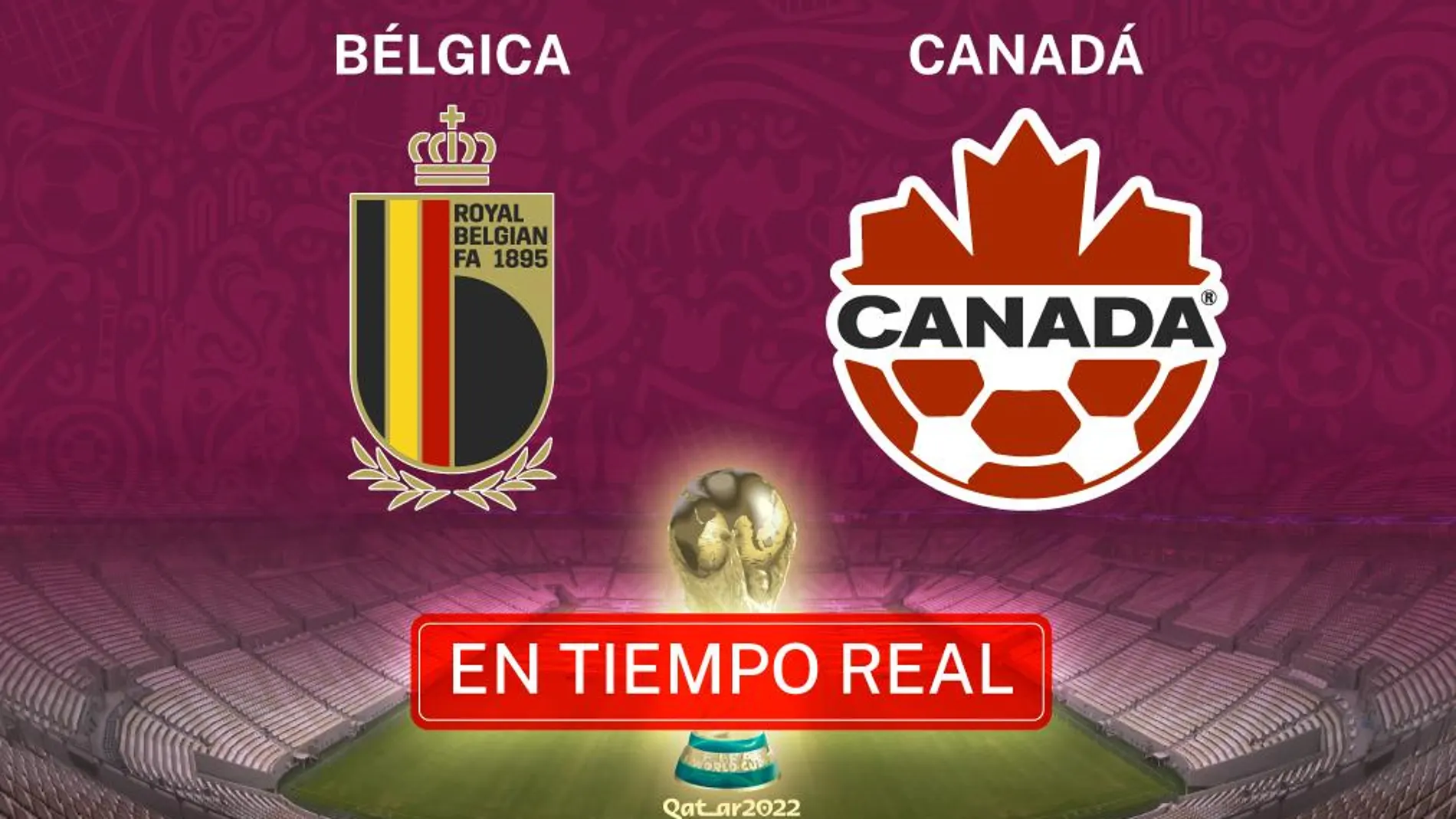 Qatar 2022 Bélgica - Canadá