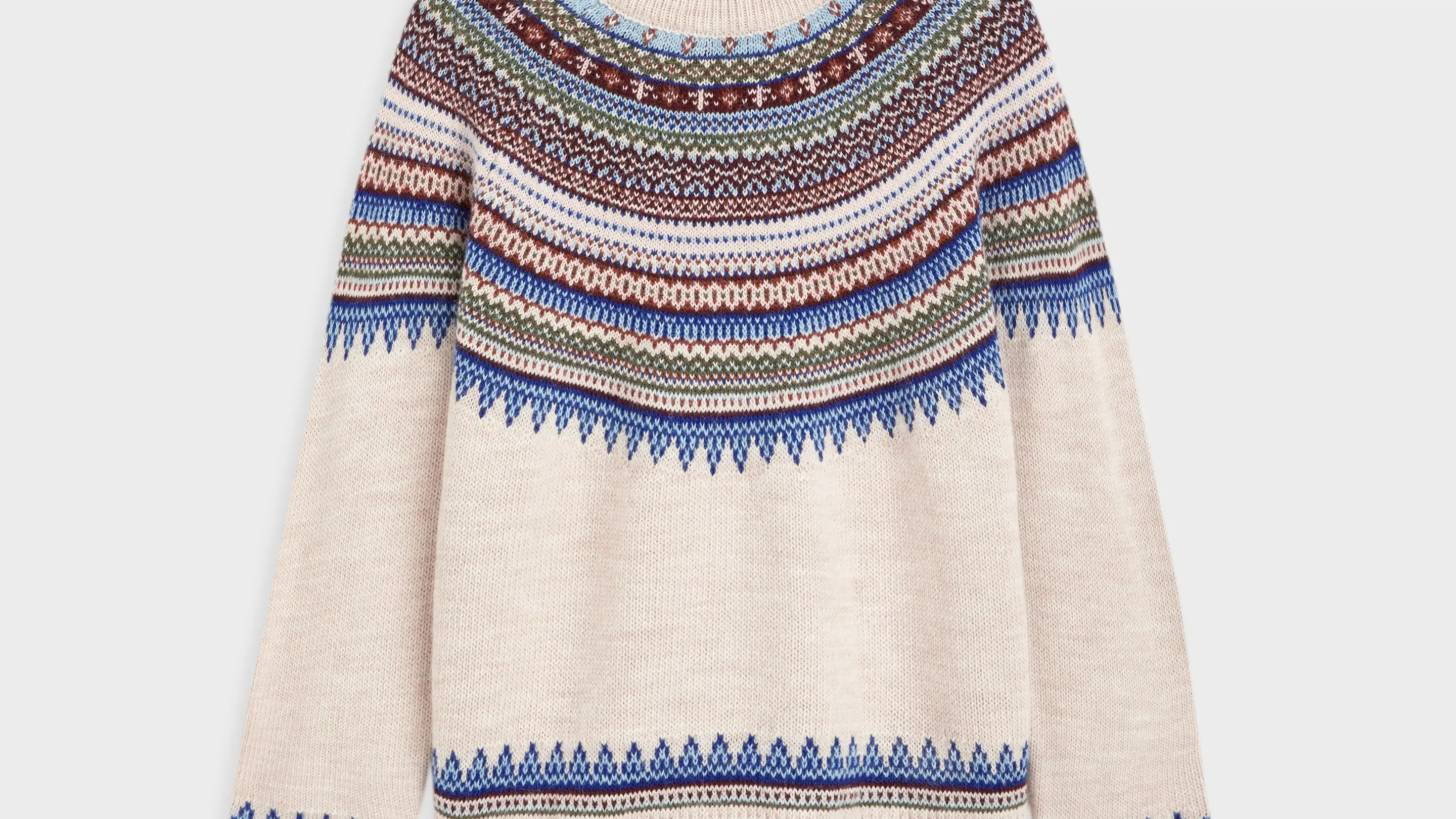 Jersey punto jacquard, de Oysho