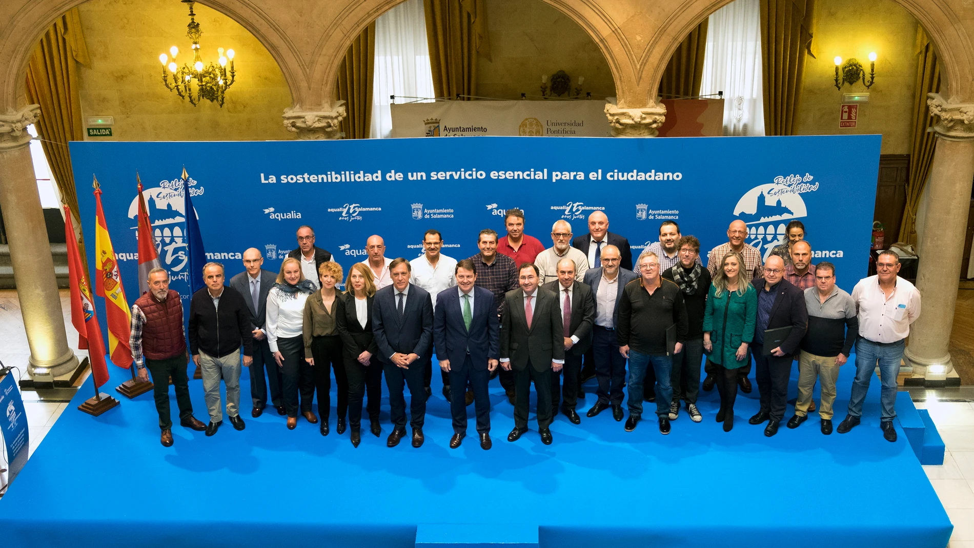 Entrega de reconocimientos ’25 Años de Aqualia Salamanca’