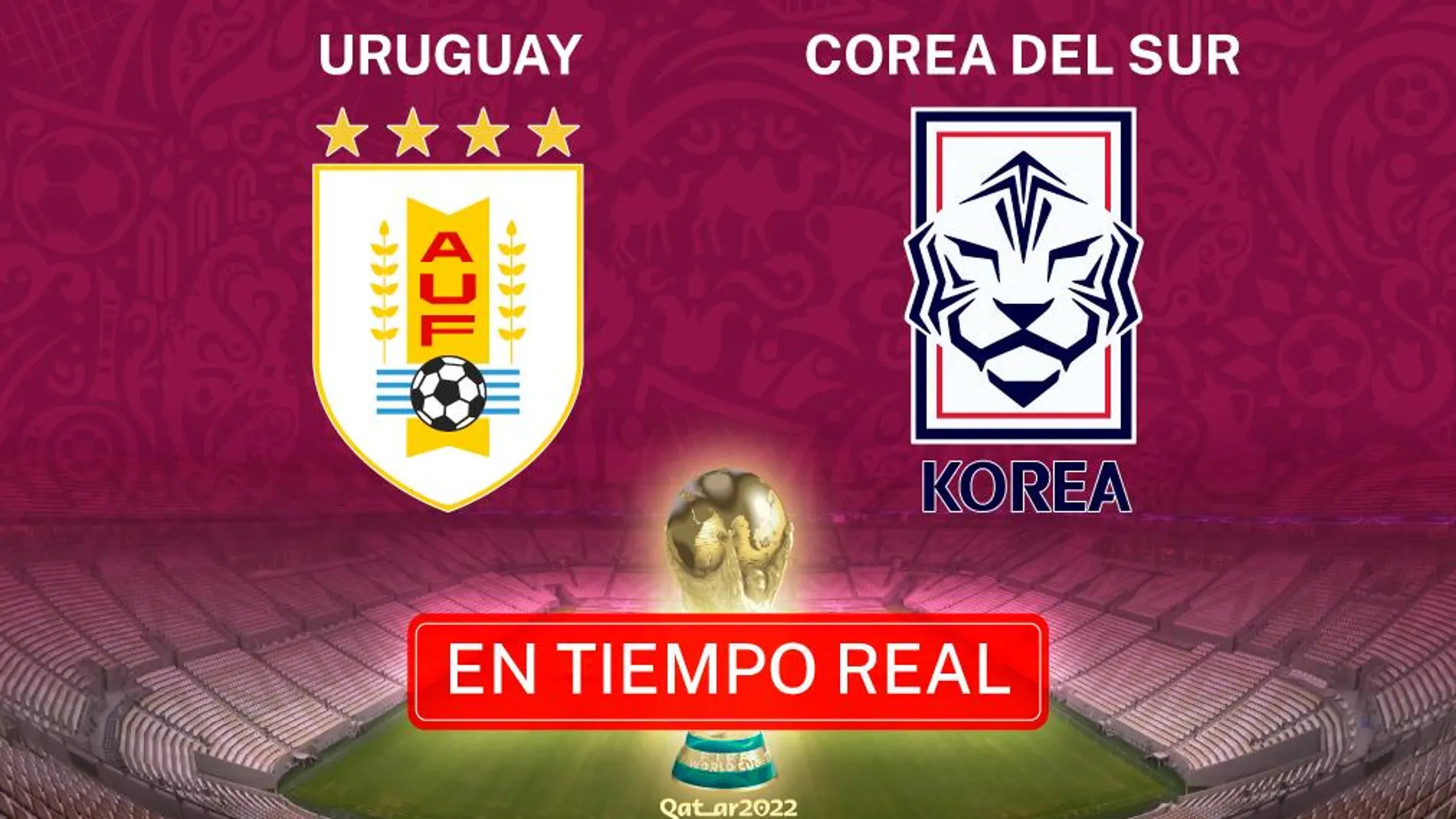 Uruguay vs. Corea del Sur, por el Mundial de Qatar 2022: resultado
