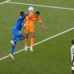Mendy falló en la salida y Gakpo lo aprovechó para marcar el primer gol del Senegal - Países Bajos